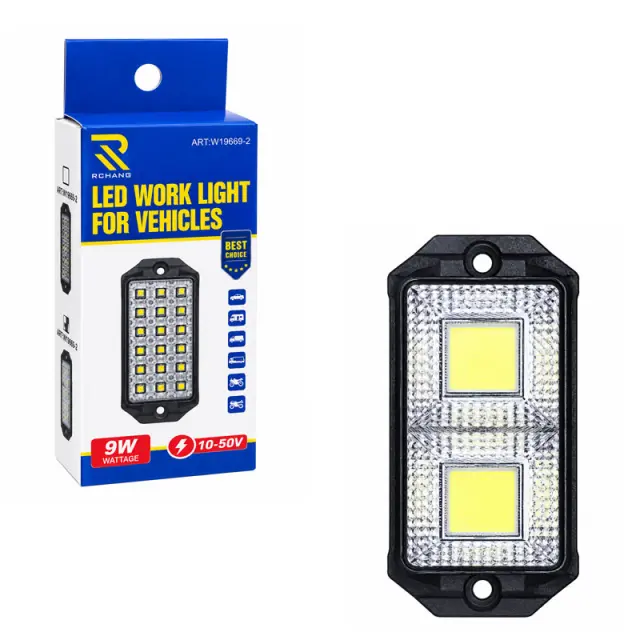 Rchang Προβολέας Εργασίας LED Αυτοκινήτου 9W 10-50V – LED Work Light for Vehicles 0111825