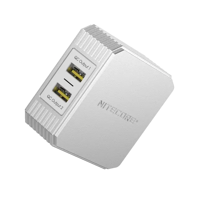 ΤΡΟΦΟΔΟΤΙΚΟ USB, NITECORE UA42Q Quick charge 3.0 3