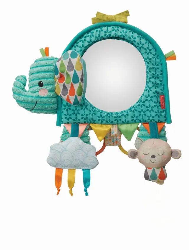 INFANTINO Go Gaga Elephant Activity Mirror