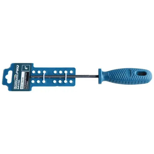 Bormann Pro BHT7878 - Λίμα μετάλλου στρογγυλή 6" (056157)