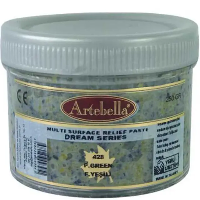 Artebella Πάστα Relief Dream Series 428 Pistachio Green - 250gr