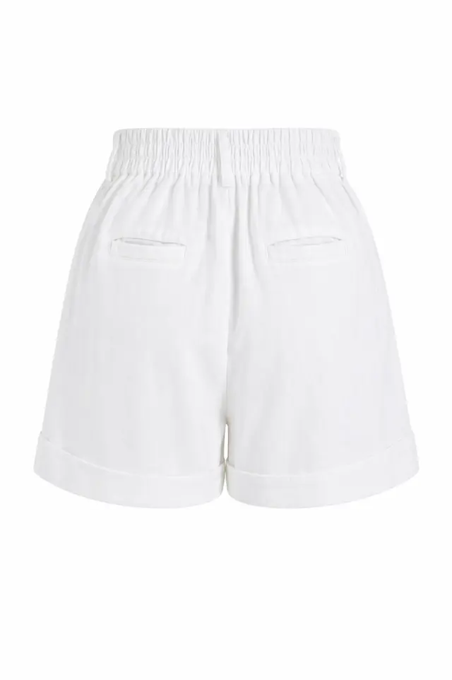 Σορτς Ψηλόμεσο με Πιέτες CALIN SHORT - XS 3