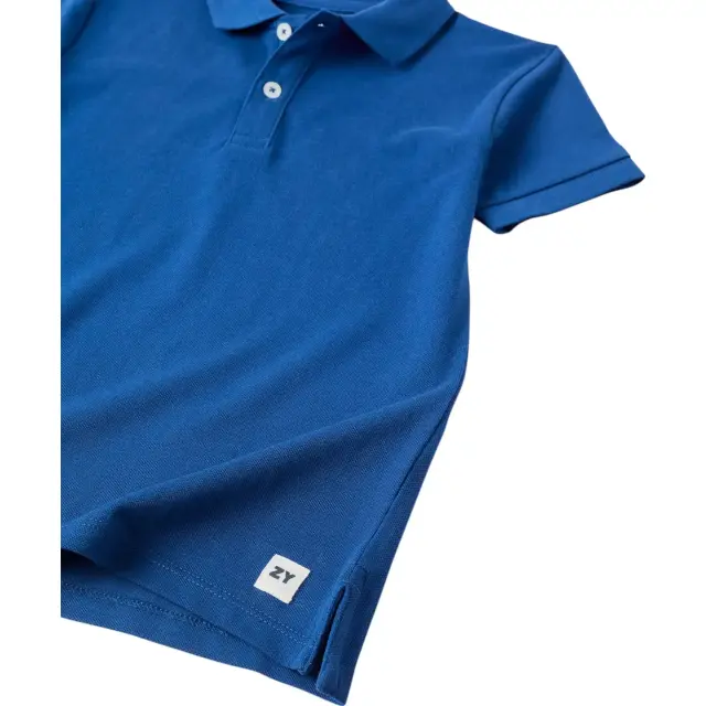 Zippy Polo Μπλε Έντονο για Αγόρι 3