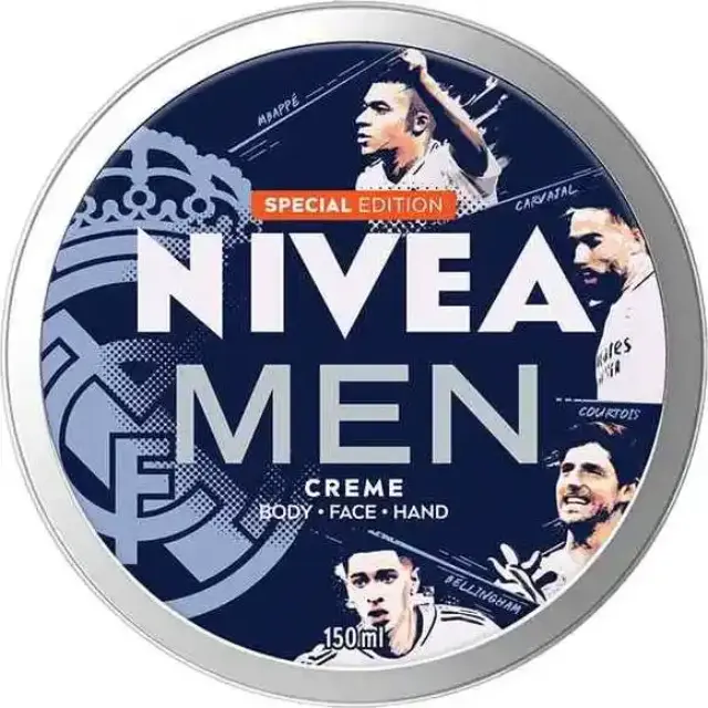 Nivea Men Special Edition Real Madrid Creme Κρέμα Προσώπου, Χεριών & Σώματος 150ml