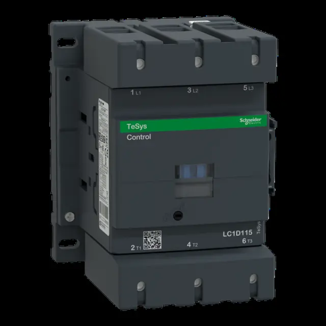 TeSys Deca contactor, 3P(3NO), AC-3, 440V, 115A, 220V AC 50/60 Hz coil