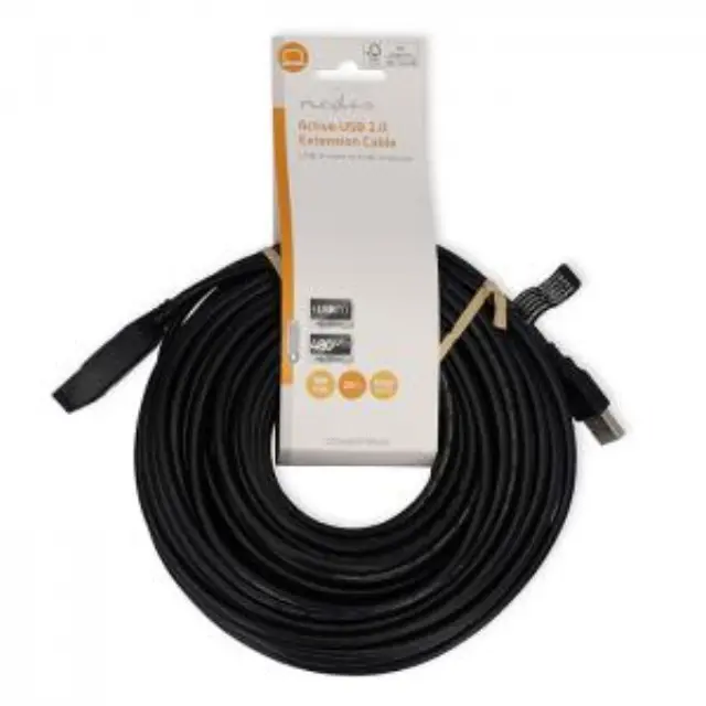 Καλώδιο προέκτασης active USB High-Speed A αρσ. - USB A θηλ., 20m. 3