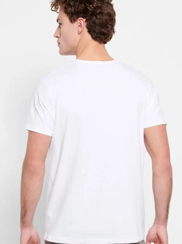 Funky Buddha T-shirt White FBM007-001-04 - 3XL 2