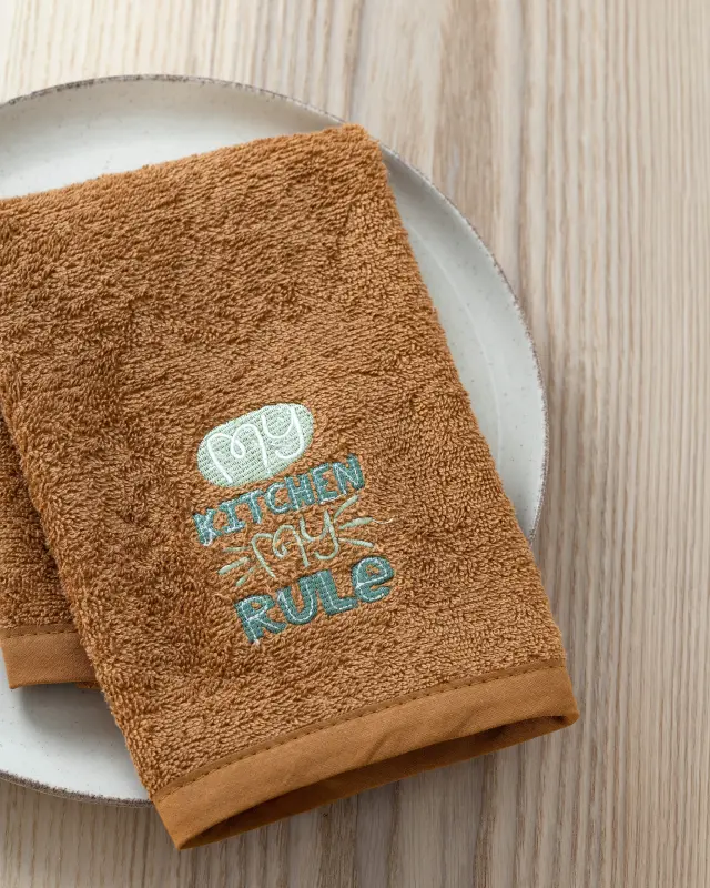 Nima Home Πετσέτα Κουζίνας 40x40 - Kitchen Rules