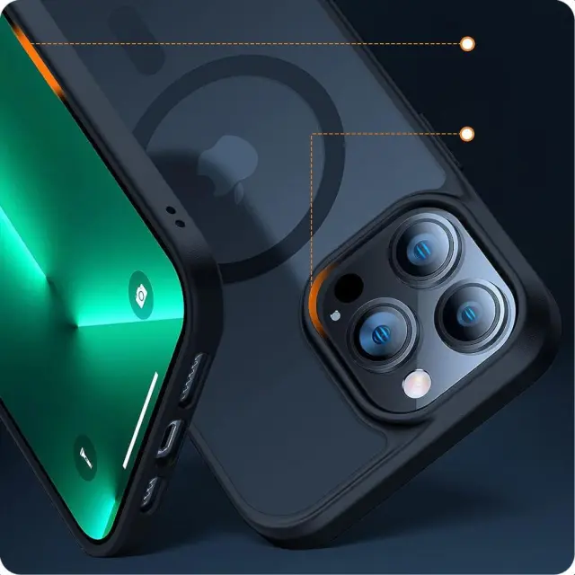 TECH-PROTECT MAGMAT MAGSAFE IPHONE 15 MATTE BLACK 3
