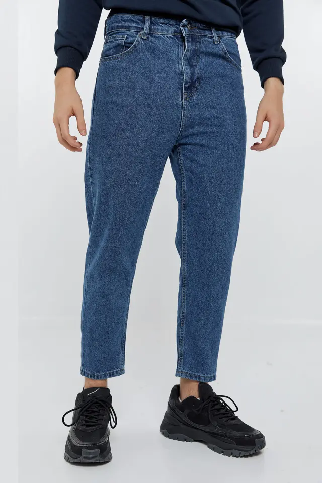 Παντελόνι Jean Boyfriend σε 3 Χρώματα Μπλέ