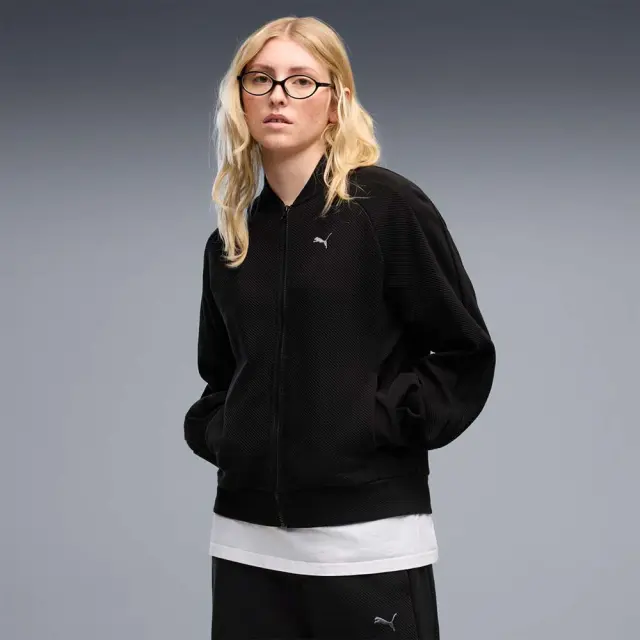 Puma Women's Class Standard Full-Zip Jacket Μαύρο 694015-01 (Puma)
