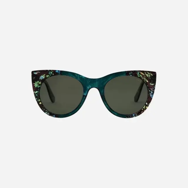 K-Eyes K38 Πολωμένα Γυαλιά Ηλίου σε Σχήμα Cat Eye σε Χρώμα Matcha 1τμχ
