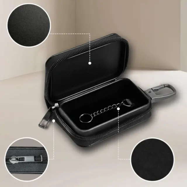 Tech-protect Klr300 Pouch Keyless Rfid Signal Blocker Case Black/black 2