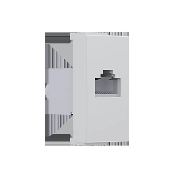 MODYS ΠΡΙΖΑ ΔΙΚΤΥΟΥ ΙΒΟΥΑΡ RJ45 CAT.6 IP20 ΜΕ ΘΩΡΑΚΙΣΗ / 10101312231