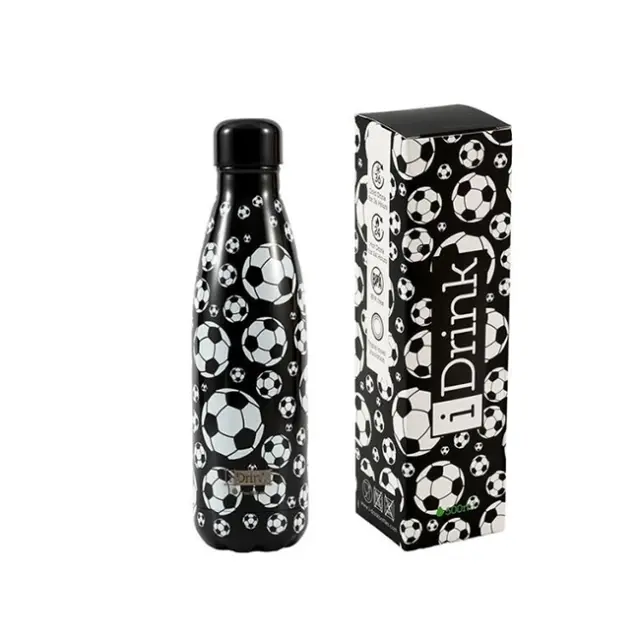 I-Total Θερμός Μπουκάλι Ανοξείδωτο 500ml Football (ID0459)