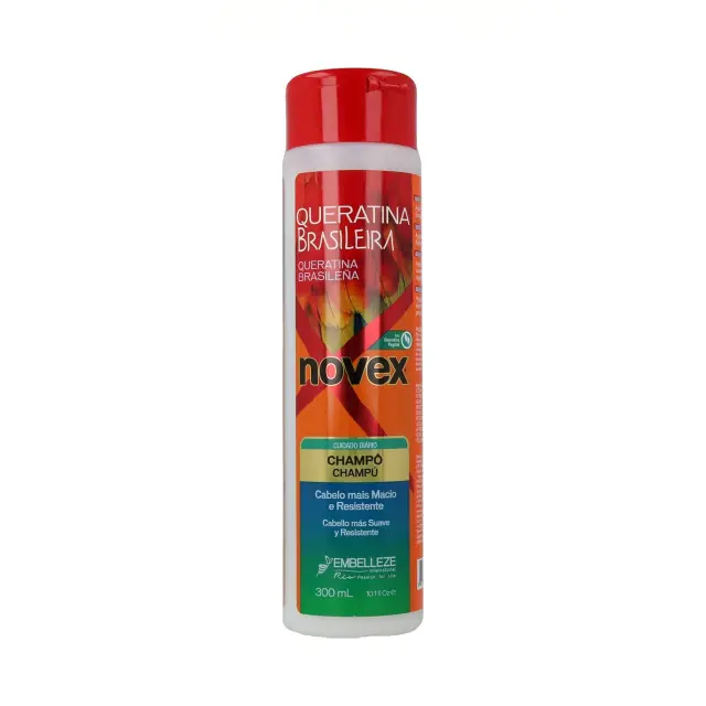 Novex Brazilian Keratin Shampoo fortifying shampoo for dry and damaged hair 300 ml