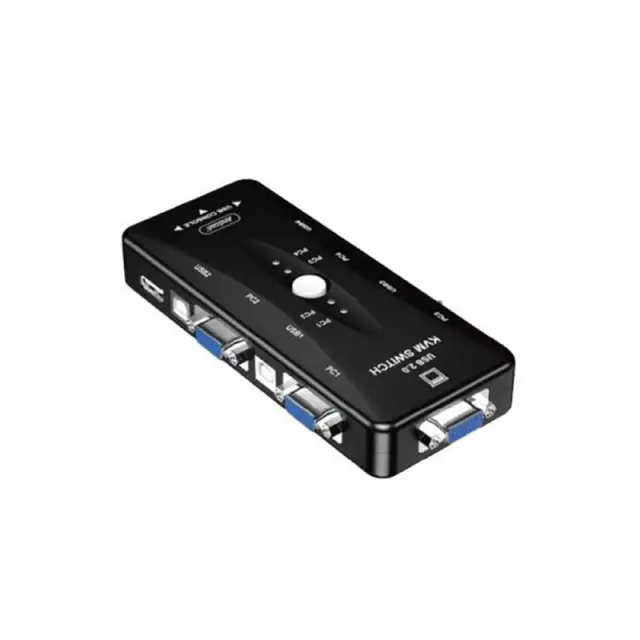 Andowl 4 σε 1 KVM Μετατροπέας USB 2.0 Q-K301 - 4-Port KVN Converter 075661 2