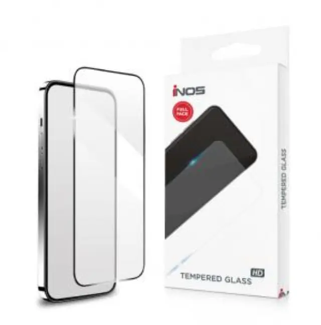 Tempered Glass Full Face inos 0.33mm Realme 12X 5G Μαύρο N66337 2