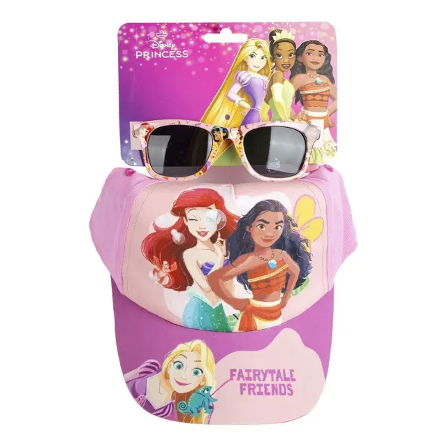 Σετ παιδικό καπέλο και γυαλιά ηλίου Disney Princess Cap and Sunglasses Set 2200010466