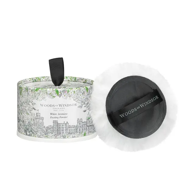 WOODS OF WINDSOR White Jasmine Dusting Powder Πούδρα Σώματος με άρωμα Γιασεμί 100g 2