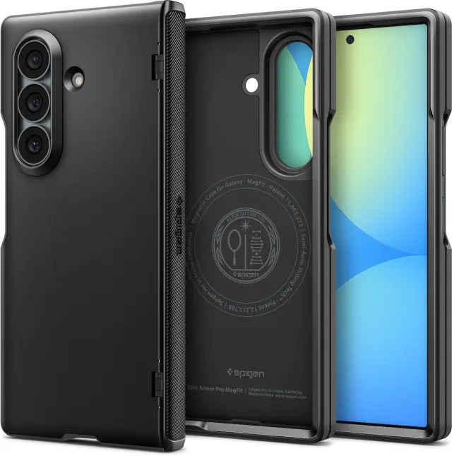 Spigen Slim Armor Pro MagSafe, black - Samsung Galaxy Z Fold8 Ultra