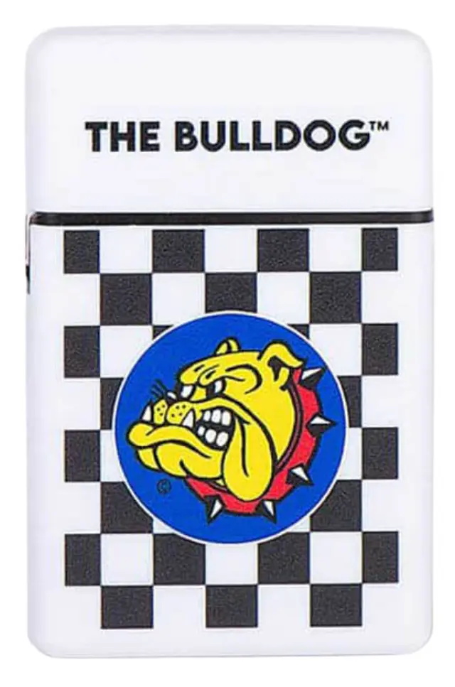 The Bulldog Amsterdam X-Zentas JetFlame Αντιανεμικός Αναπτήρας - Framed Logo (Black)