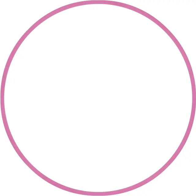 AMILA Χούλα-Χουπ 76cm - Φ18mm - 185gr, Ροζ (48161)