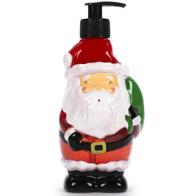 Simple Pleasures Υγρό Σαπούνι Χεριών με Άρωμα Cranberry Orange και Dispenser Χριστουγεννιάτικος Άγιος Βασίλης 500ml