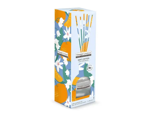 Αρωματικό Xώρου με Sticks Yankee Candle με άρωμα Soft Cotton και χωρητικότητα 90ml1745746E 3