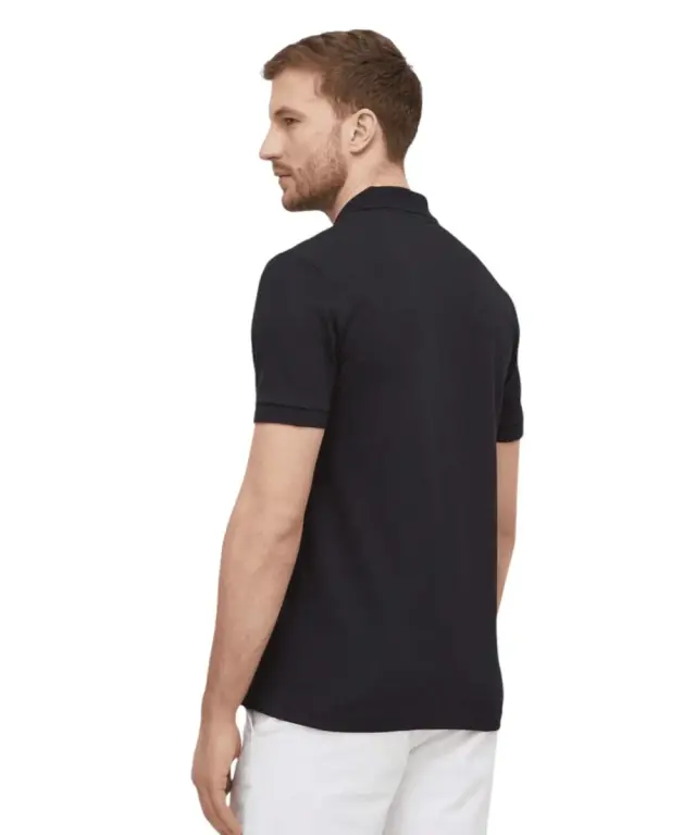 Hugo Boss - Ανδρικό Polo T-shirt Passenger Slim Fit 50507803-001 Μαύρο - 2XL 3