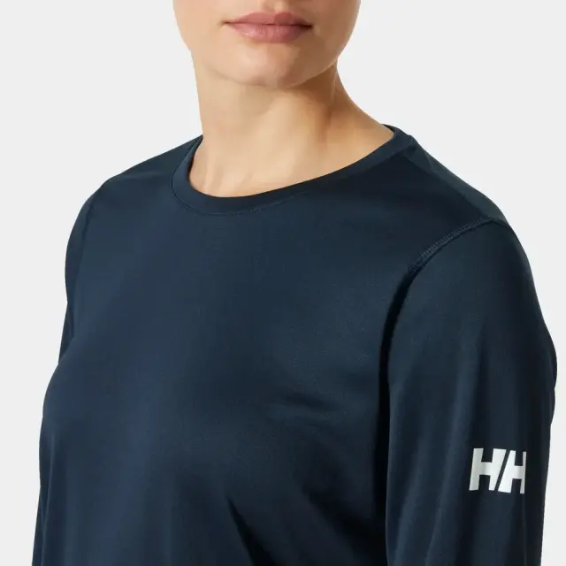 Helly Hansen Γυναικείο HH Tech Crew Long Sleeve 2.0 Blue Navy - M 3