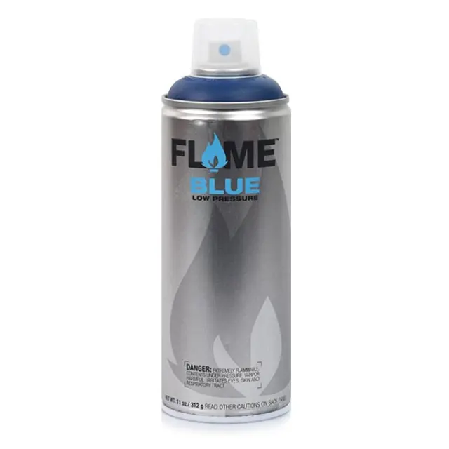 Flame Blue Spray Paint 400ml FB-522 Sapphire Blue