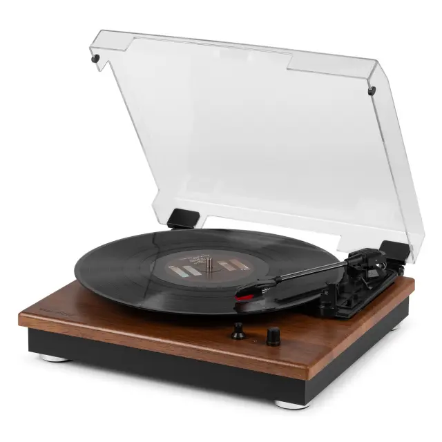 AUDIZIO RP112L ΠΙΚΑΠ ΜΕ ΠΟΜΠΟΔΕΚΤΗ BT LIGHT WOOD 3