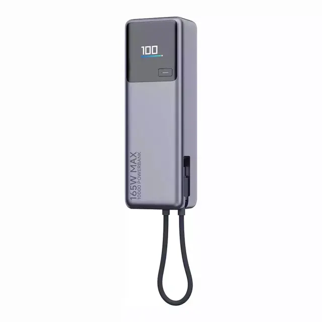 Xiaomi Power Bank 10000mAh BHR9361GL 165W Fast Charge με 1xUSB-C και Ενσωματωμενο Καλώδιο 3