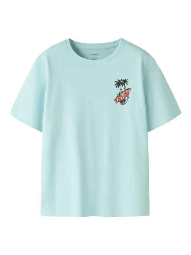 Name It Μπλούζα αγορίστικο πλεκτό Μπλε NKMVAGNO SS LOOSE TOP - 13224966