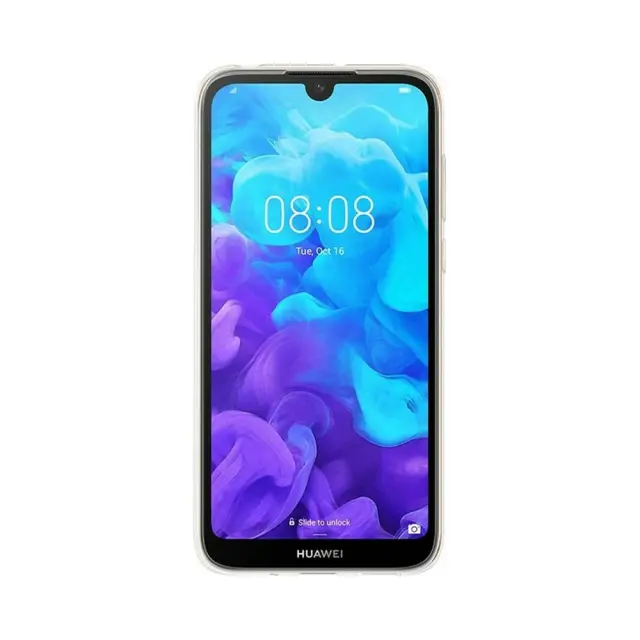 Γνήσια Θήκη Σιλικόνης Huawei Flexible Clear Case Y5 2019 Διάφανη 3