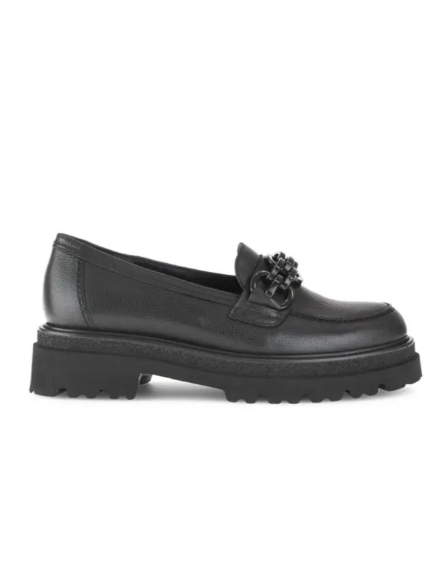 Gabor Μοκασίνια-Loafers Γυναικείο δέρμα Μαύρο GAB/55242 27-SCHWARZ 3