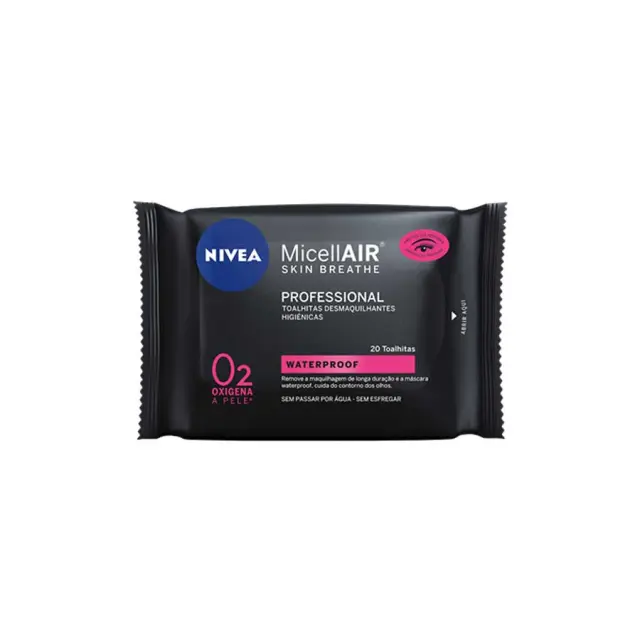 Nivea Micellair Professional Μαντηλάκια Ντεμακιγιάζ 20Τεμάχια