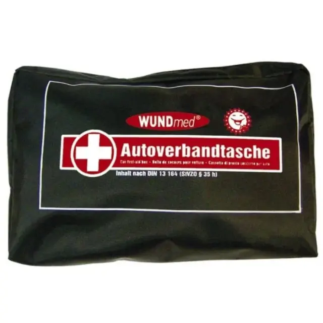 Wundmed First Aid Kit Din 13164 Φαρμακείο Πρώτων Βοηθειών Αυτοκινήτου Σετ Ταξιδίου 44 Τμχ