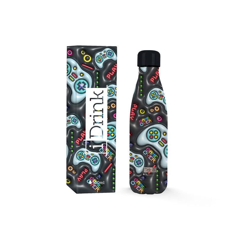 ΠΑΓΟΥΡΙ i DRINK ID0454 THERM BOTTLE 500ml LET S PLAY