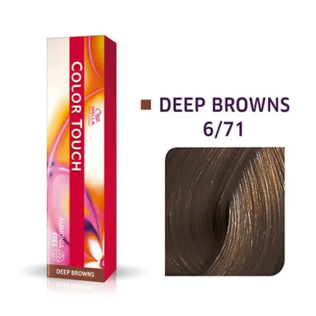 Wella Professionals Color Touch 6/71 Deep Browns 60ml 2