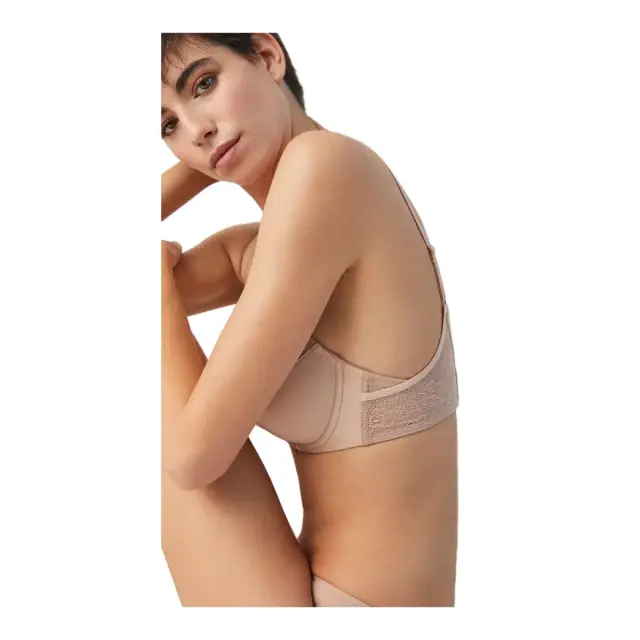 Ysabel Mora Γυναικείο Σουτιέν Special You Lace, Χρώμα Μπεζ 3