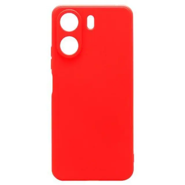 Θήκη Soft TPU inos Xiaomi Poco C65/ Redmi 13C S-Cover Κόκκινο N63476
