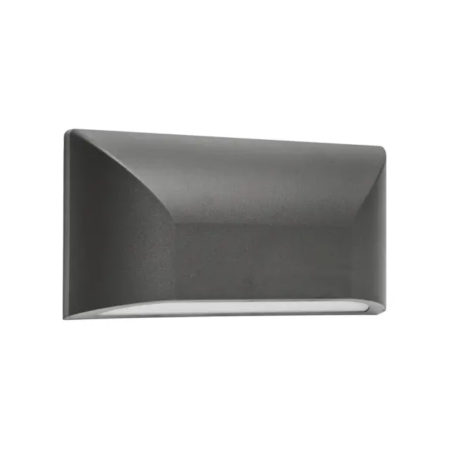 Pam Φωτιστικό Led τοίχου 5W 6000K IP65 22x11.3x5.1 ανθρακί 2