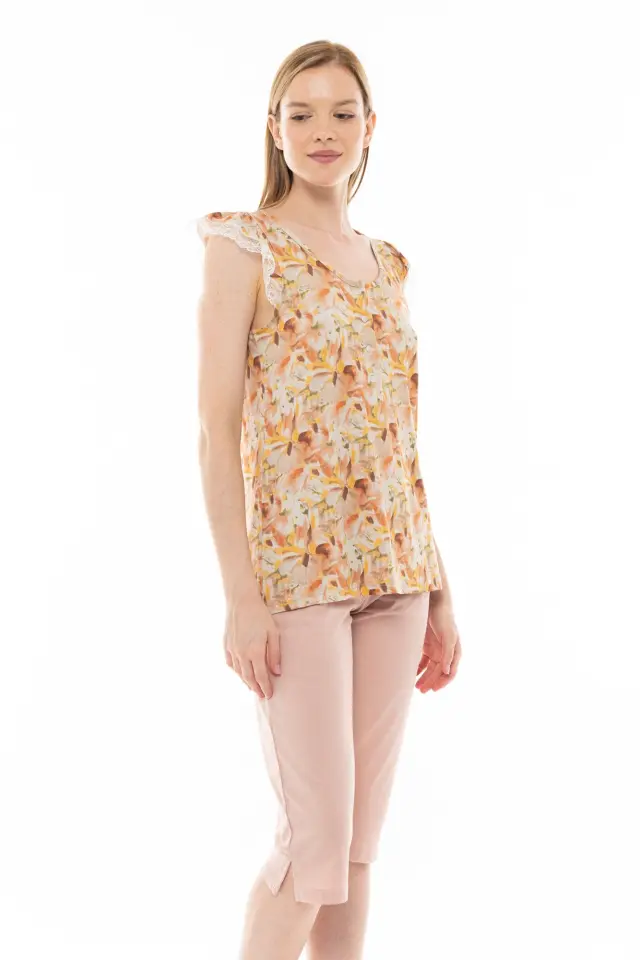 S1205 - Type - PYJAMA CAPRI PAL FLOWER 2