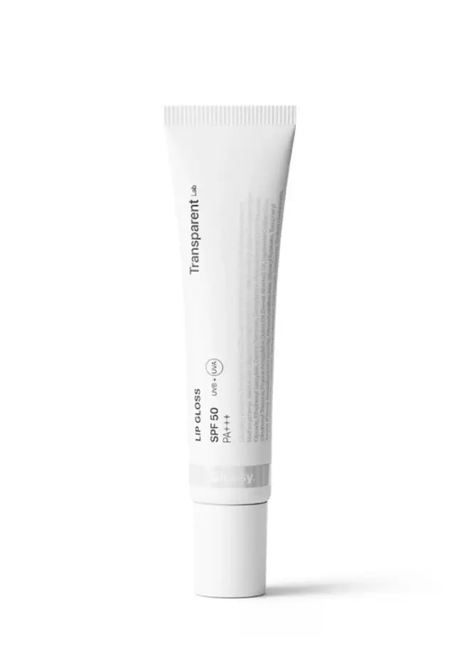 Niche Beauty Lab Transparent Lab Tinted Lip Glossy - Ενυδατικό βάλσαμο χειλιών με εξαιρετικά γυαλιστερό, άχρωμο φινίρισμα SPF50 15ml