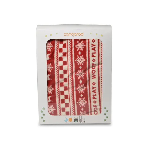 Κουβέρτα 75x105cm Snowflake Cangaroo 3800146266196 2