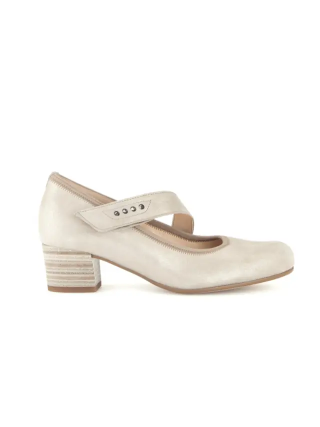 Gabor Μπαρέτες Γυναικείο δέρμα Nubuck Μπεζ GAB/36149N 14-MUSCHEL 3
