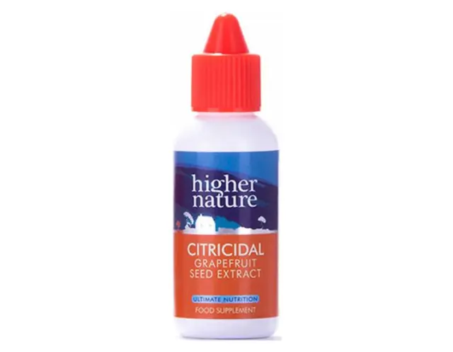 Higher Nature Citricidal Εκχύλισμα Σπόρων Γκρέιπφρουτ 25ml