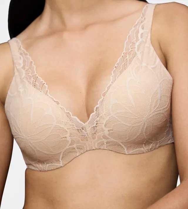 Triumph Σουτιέν Body Make-Up Illusion Lace WP Μπεζ 3